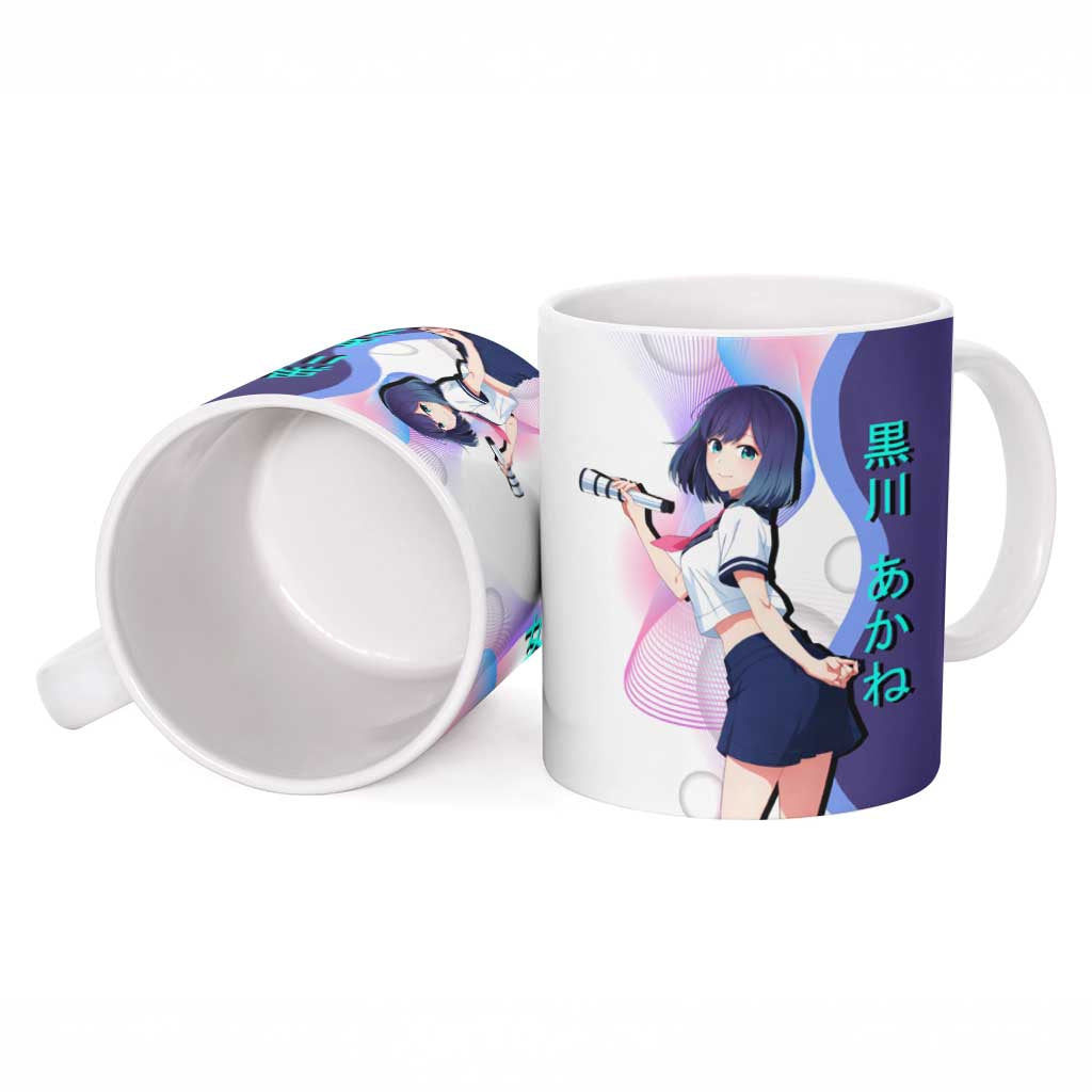 Akane Kurokawa Ceramic Mug Chic Idol Anime Style
