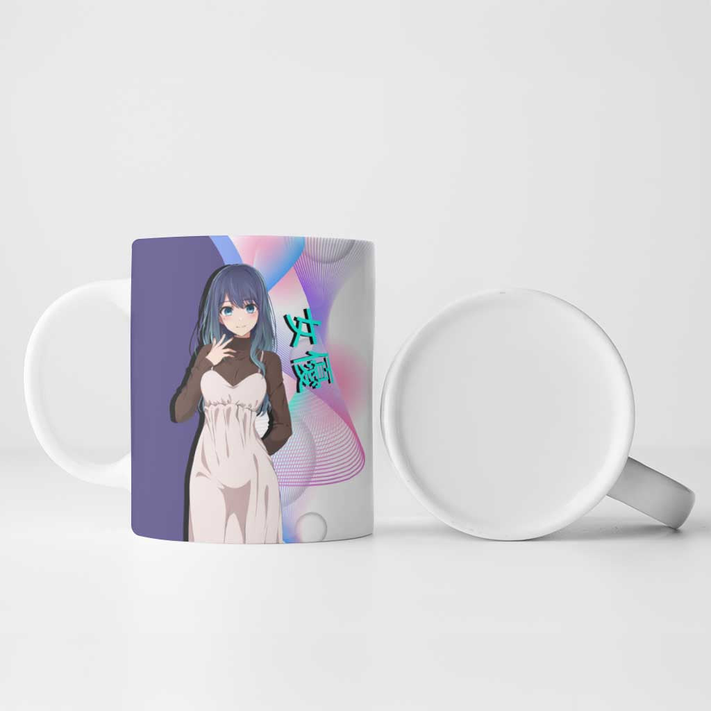 Akane Kurokawa Ceramic Mug Chic Idol Anime Style