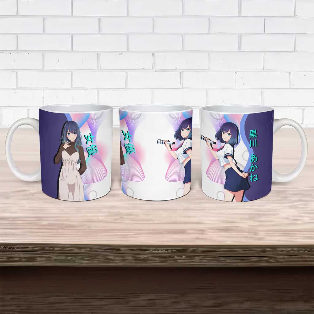 Akane Kurokawa Ceramic Mug Chic Idol Anime Style