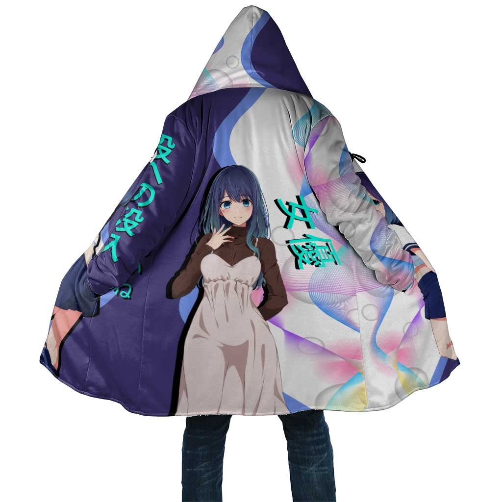 Akane Kurokawa Cloak Chic Idol Anime Style