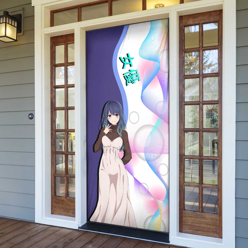 Akane Kurokawa Door Cover Chic Idol Anime Style