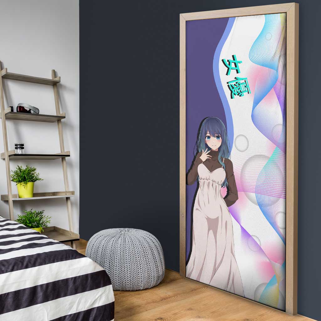 Akane Kurokawa Door Cover Chic Idol Anime Style