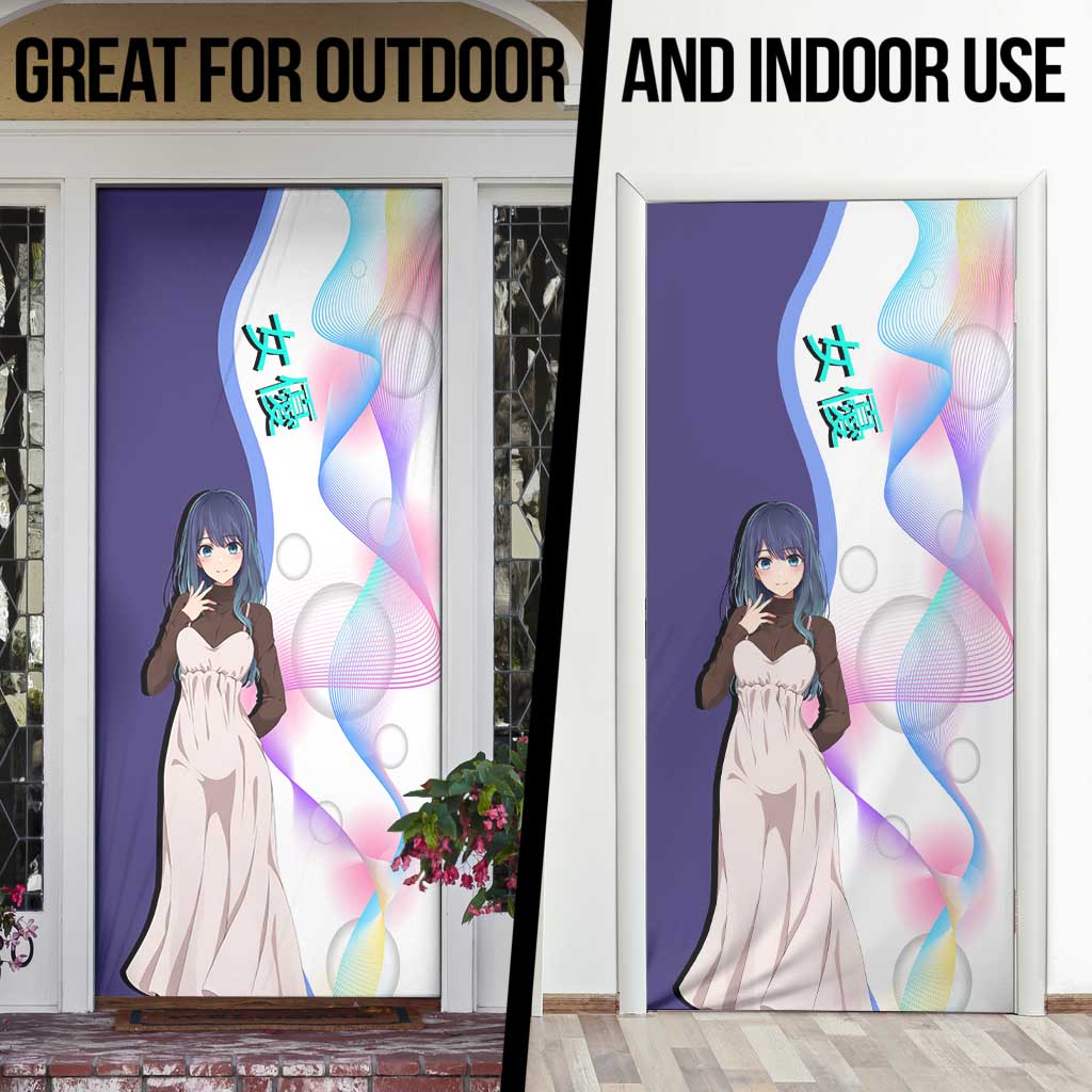 Akane Kurokawa Door Cover Chic Idol Anime Style