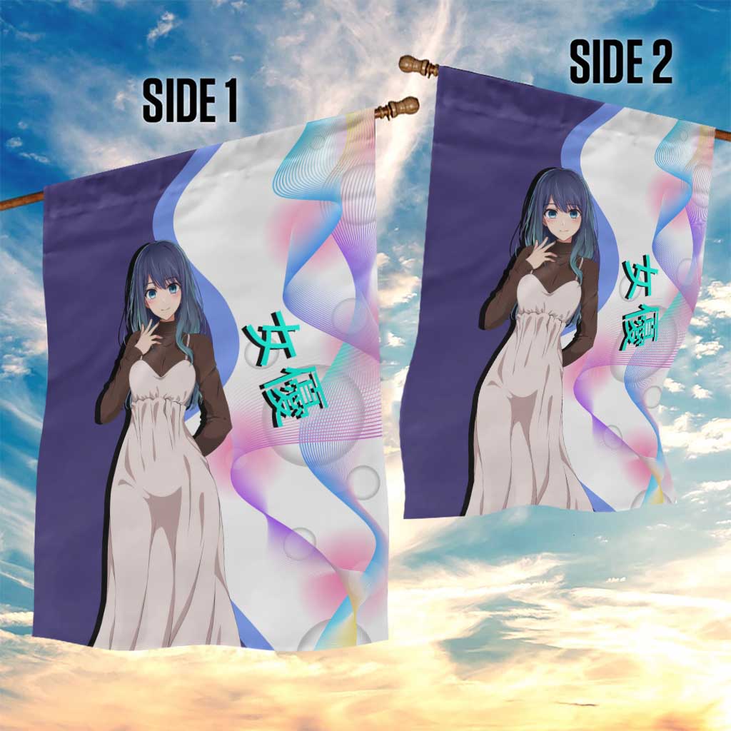 Akane Kurokawa Garden Flag Chic Idol Anime Style