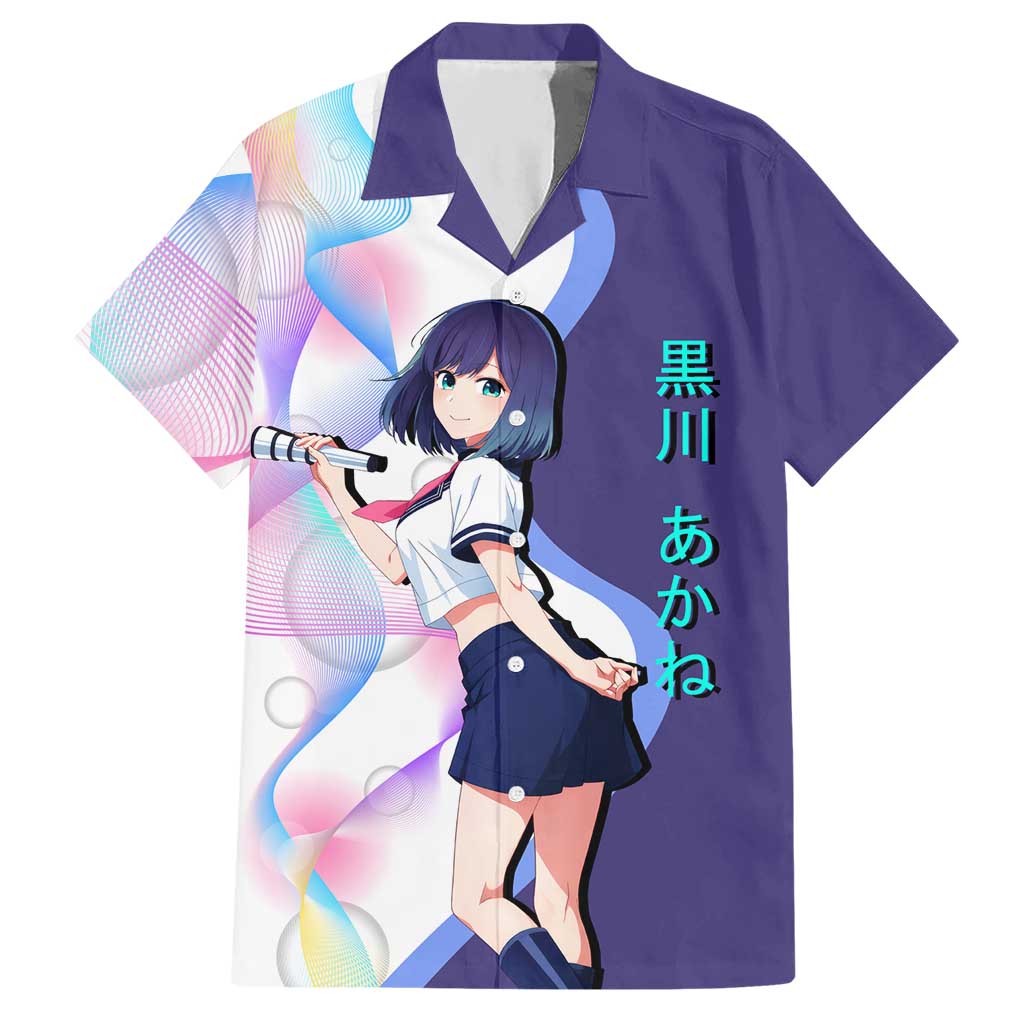 Akane Kurokawa Hawaiian Shirt Chic Idol Anime Style