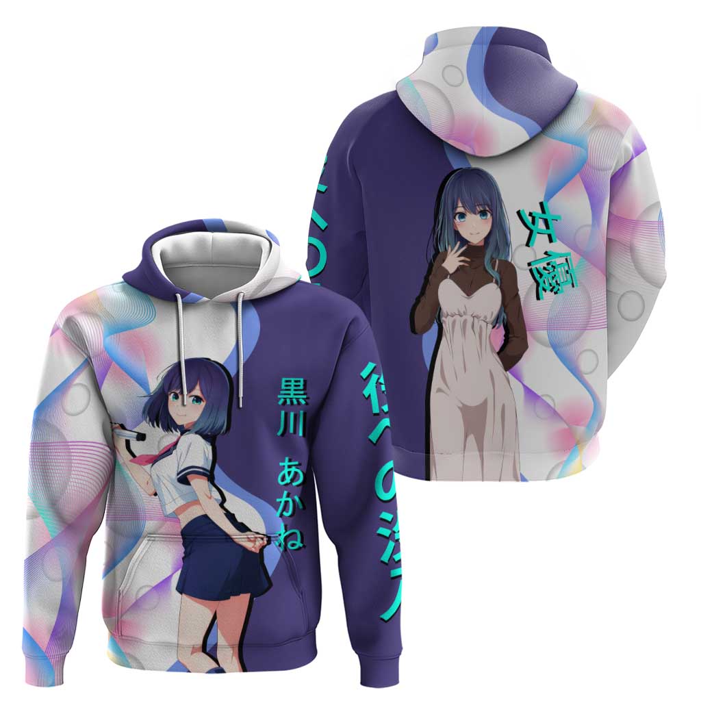 Akane Kurokawa Hoodie Chic Idol Anime Style