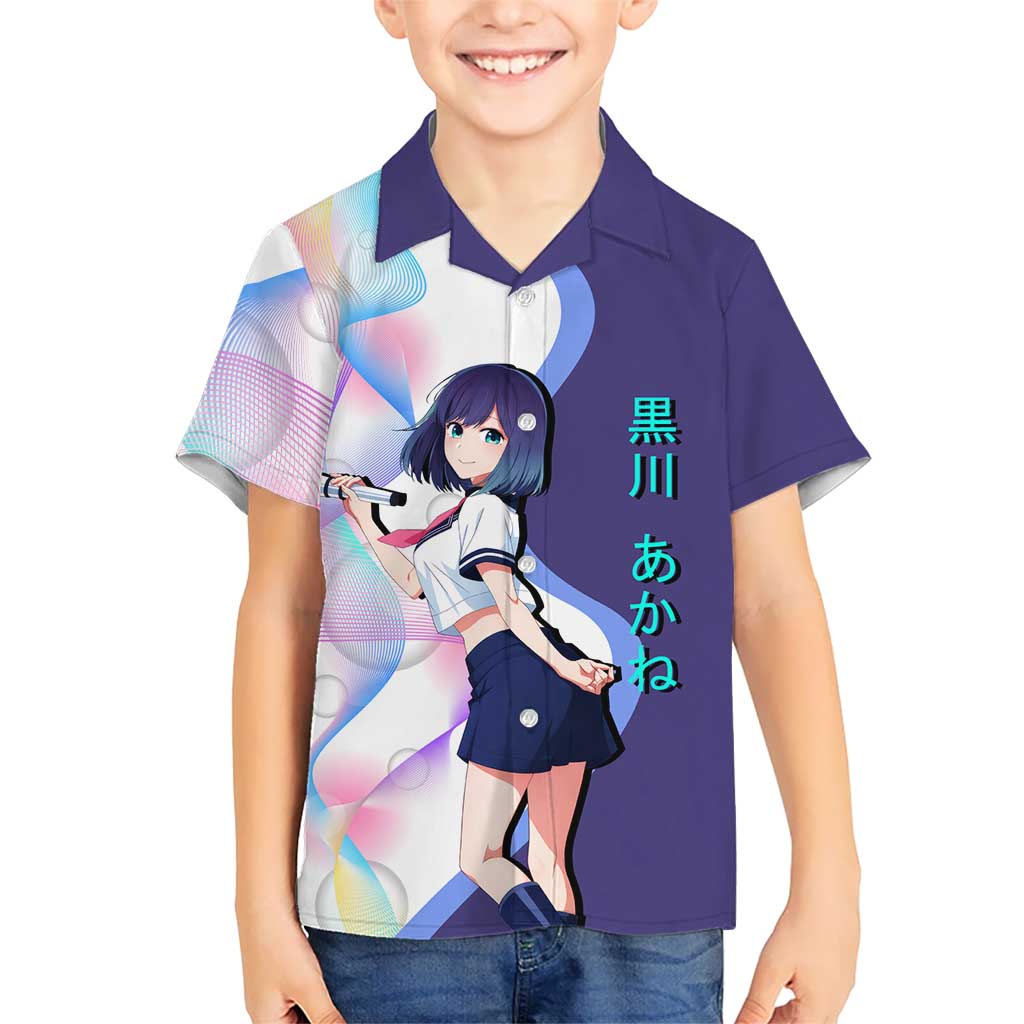 Akane Kurokawa Kid Hawaiian Shirt Chic Idol Anime Style