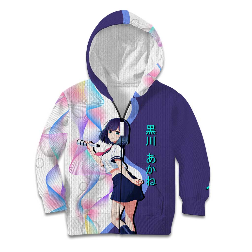Akane Kurokawa Kid Hoodie Chic Idol Anime Style