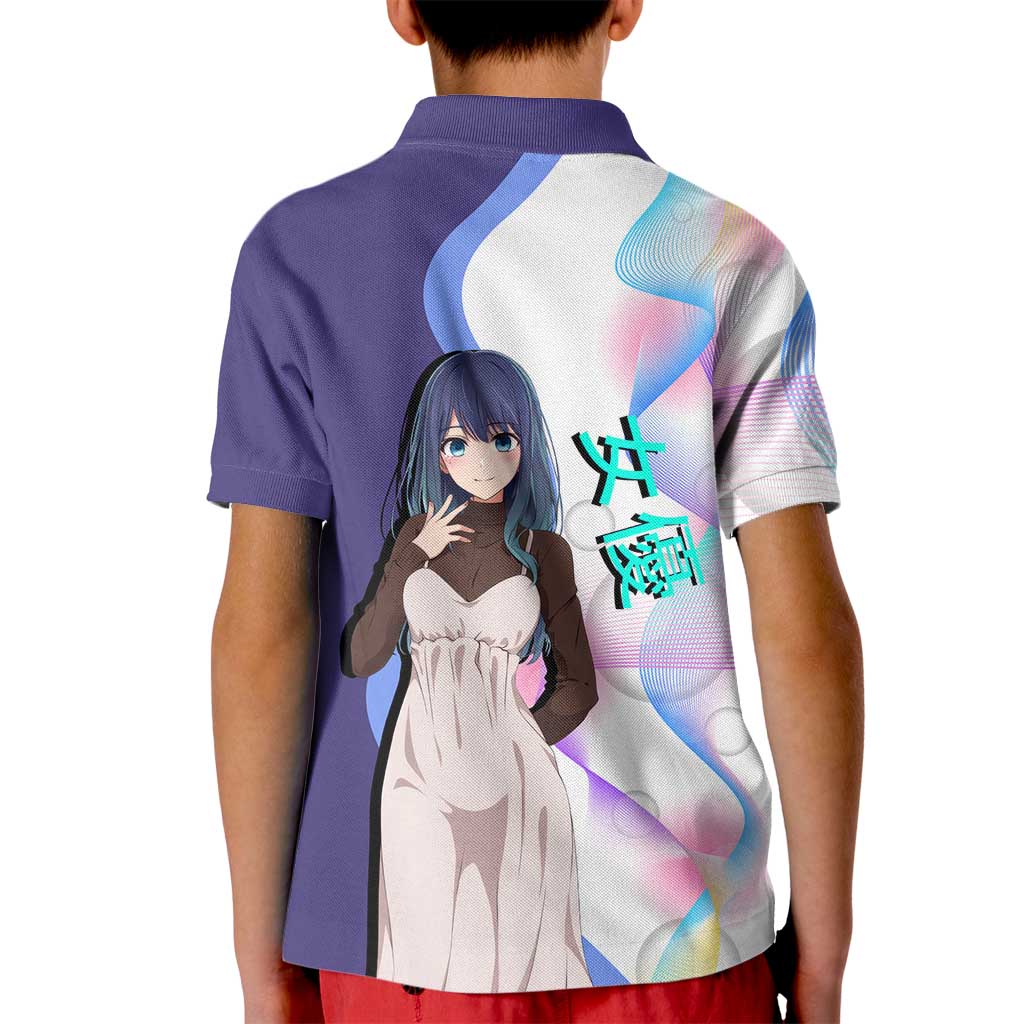 Akane Kurokawa Kid Polo Shirt Chic Idol Anime Style