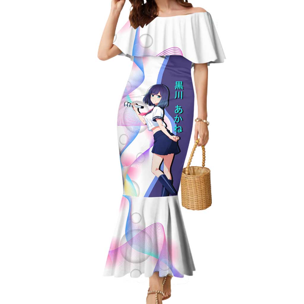 Akane Kurokawa Mermaid Dress Chic Idol Anime Style