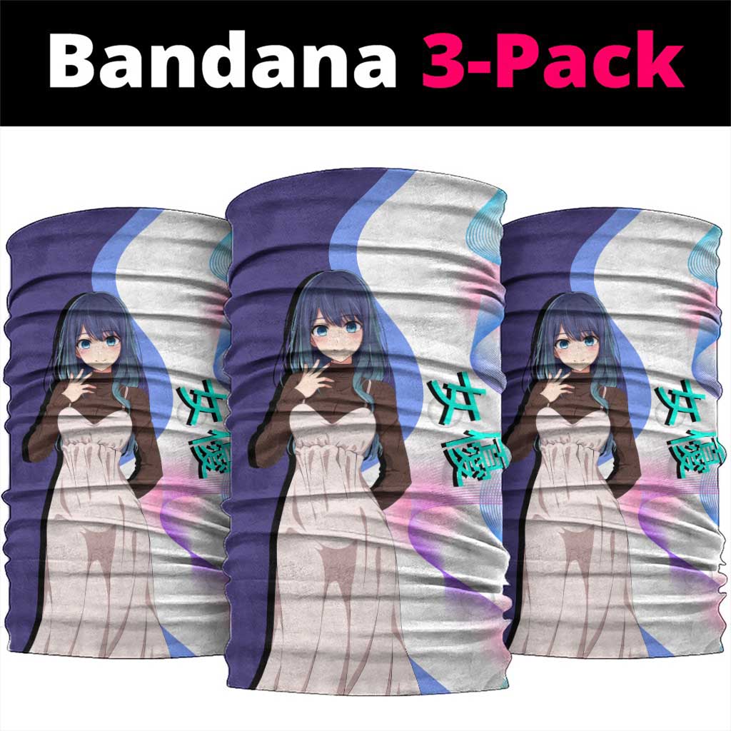Akane Kurokawa Neck Gaiter Chic Idol Anime Style