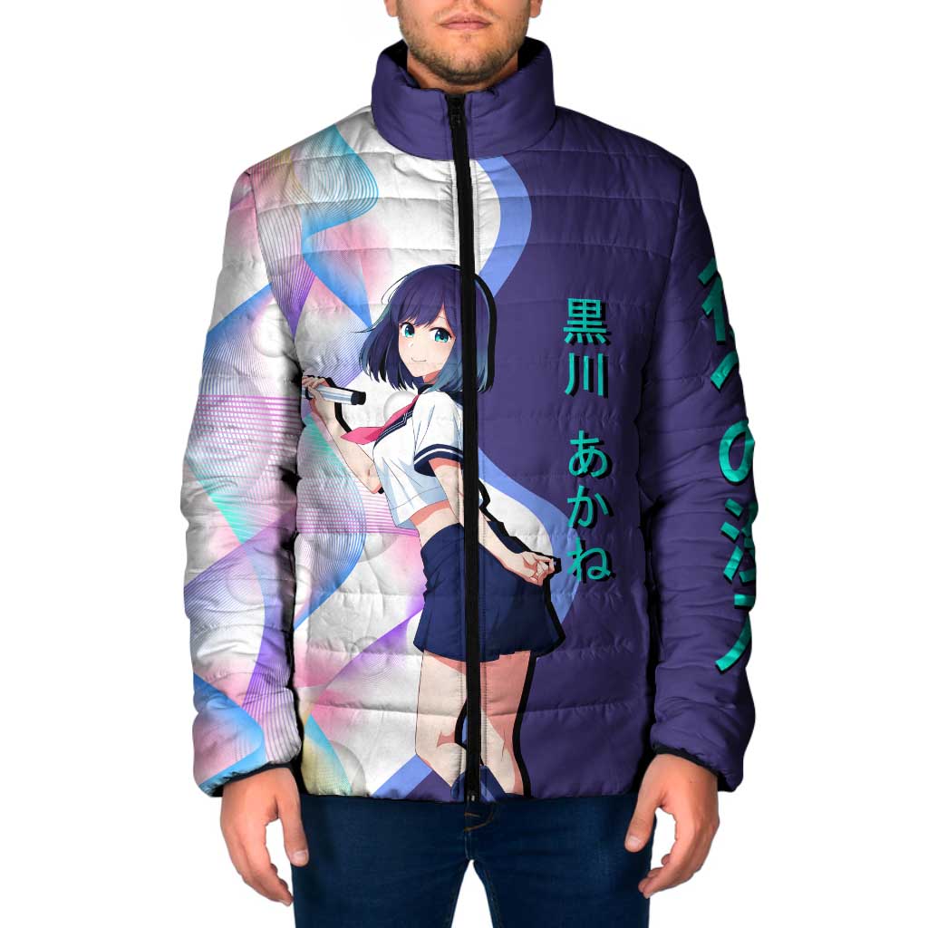 Akane Kurokawa Padded Jacket Chic Idol Anime Style