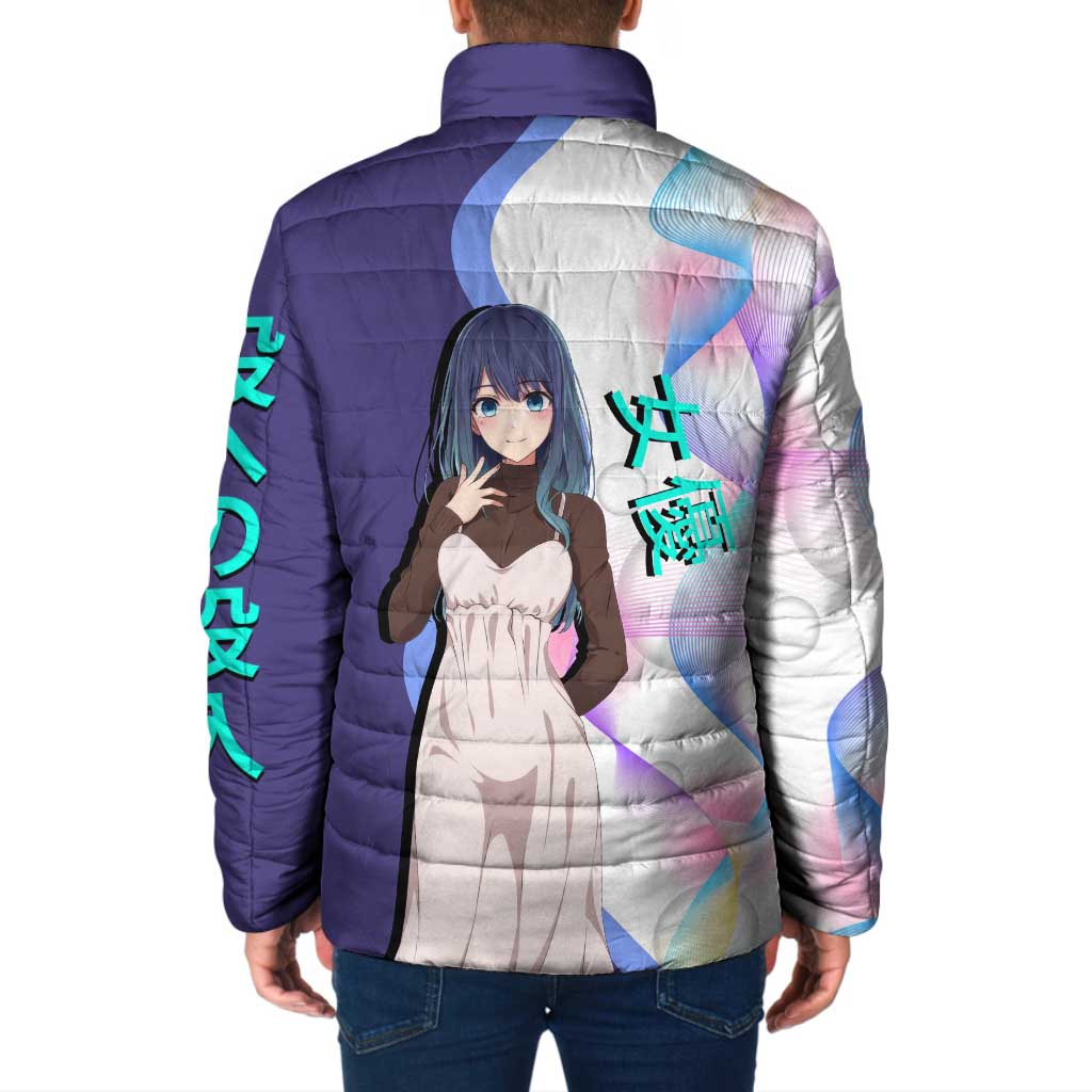 Akane Kurokawa Padded Jacket Chic Idol Anime Style