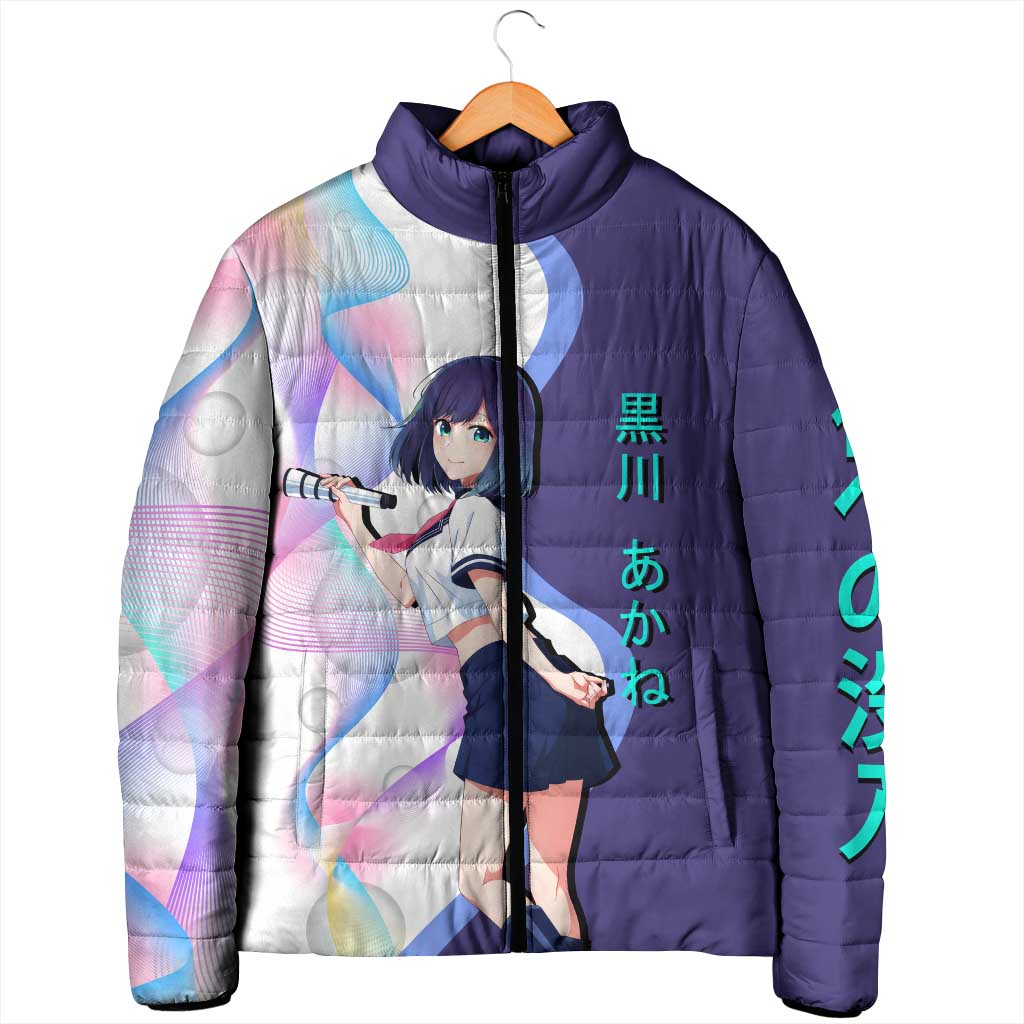 Akane Kurokawa Padded Jacket Chic Idol Anime Style