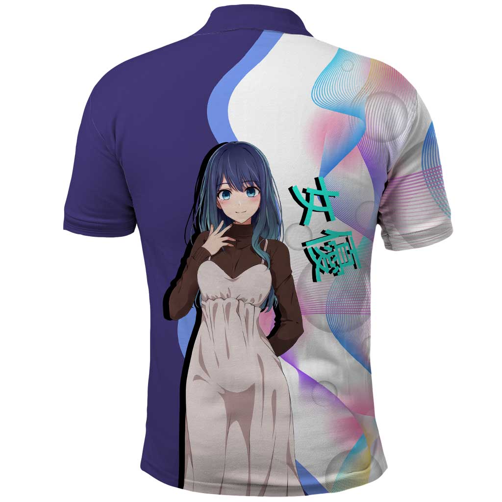 Akane Kurokawa Polo Shirt Chic Idol Anime Style