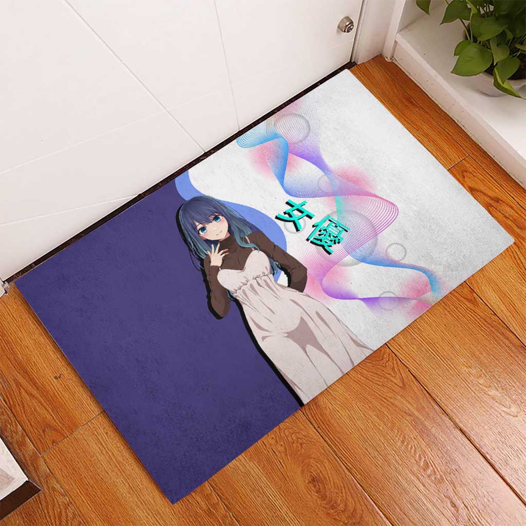 Akane Kurokawa Rubber Doormat Chic Idol Anime Style