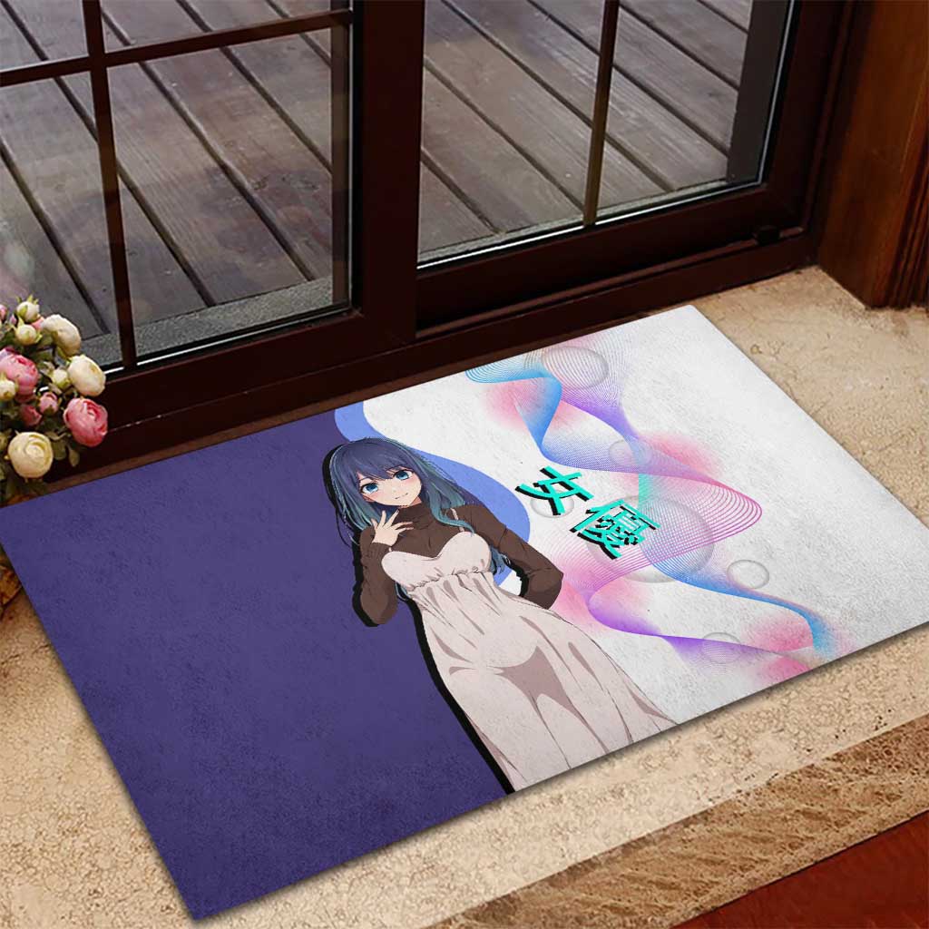 Akane Kurokawa Rubber Doormat Chic Idol Anime Style