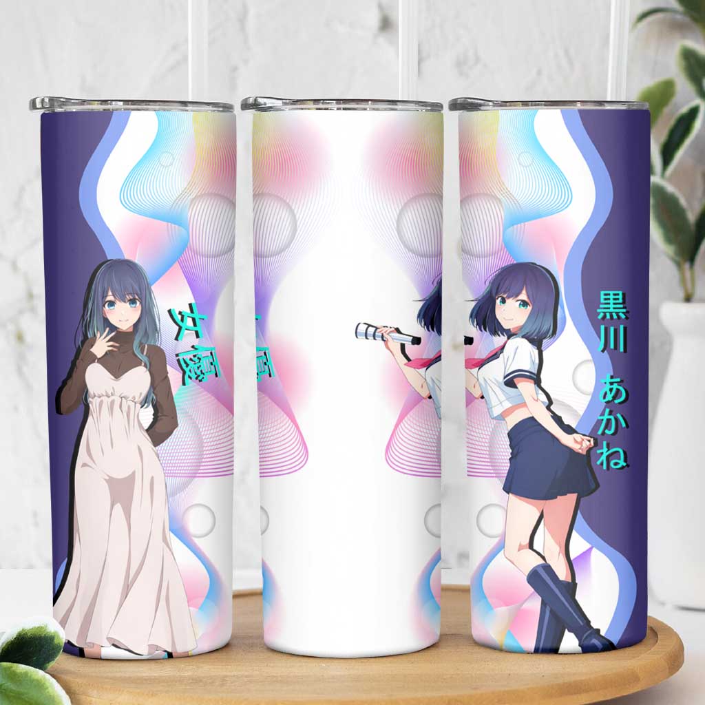 Akane Kurokawa Skinny Tumbler Chic Idol Anime Style