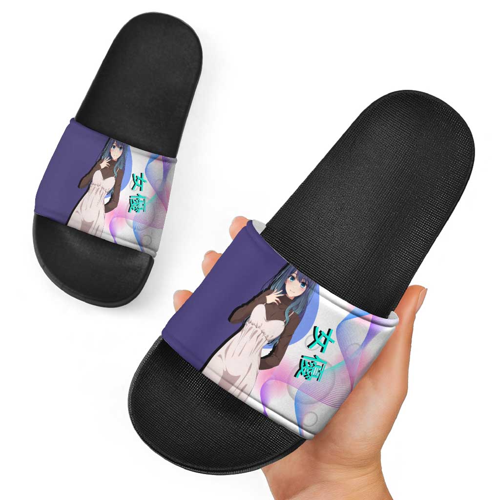 Akane Kurokawa Slide Sandals Chic Idol Anime Style