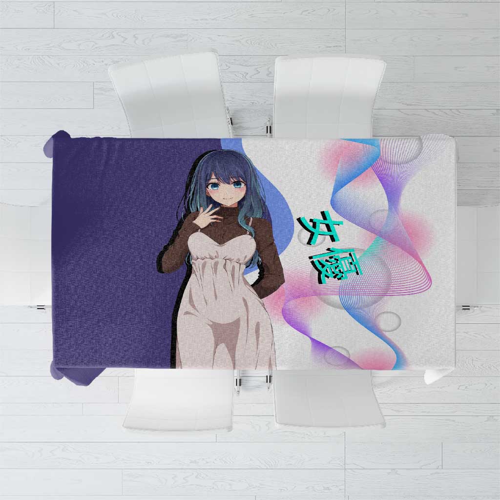 Akane Kurokawa Tablecloth Chic Idol Anime Style