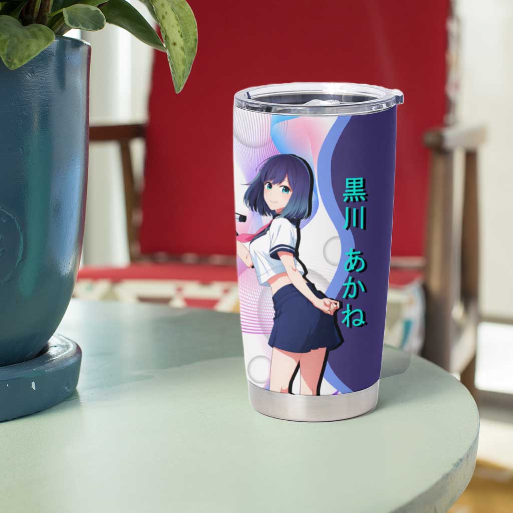 Akane Kurokawa Tumbler Cup Chic Idol Anime Style