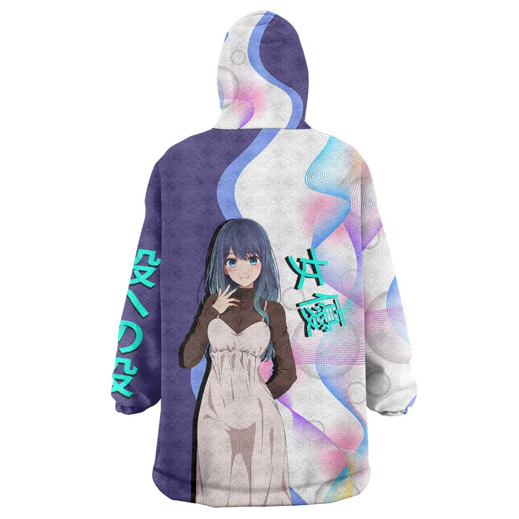 Akane Kurokawa Wearable Blanket Hoodie Chic Idol Anime Style