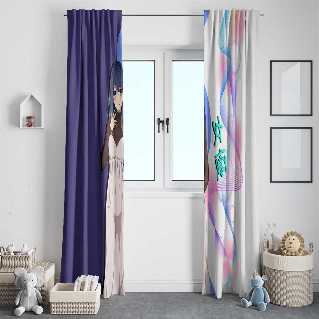 Akane Kurokawa Window Curtain Chic Idol Anime Style