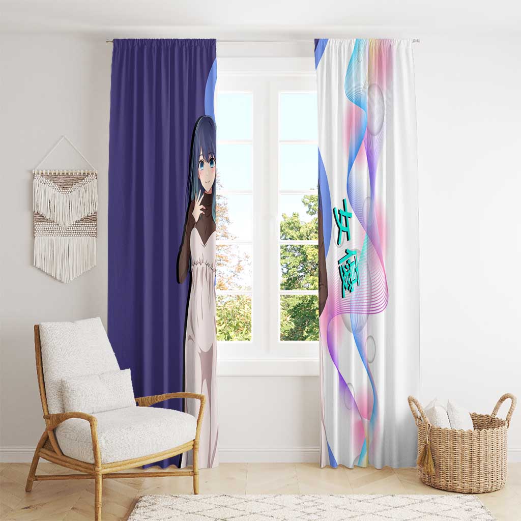 Akane Kurokawa Window Curtain Chic Idol Anime Style