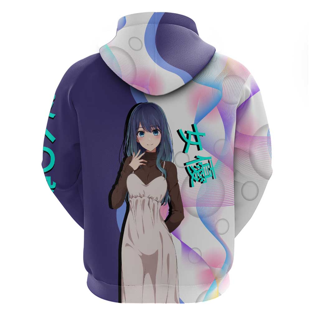 Akane Kurokawa Zip Hoodie Chic Idol Anime Style