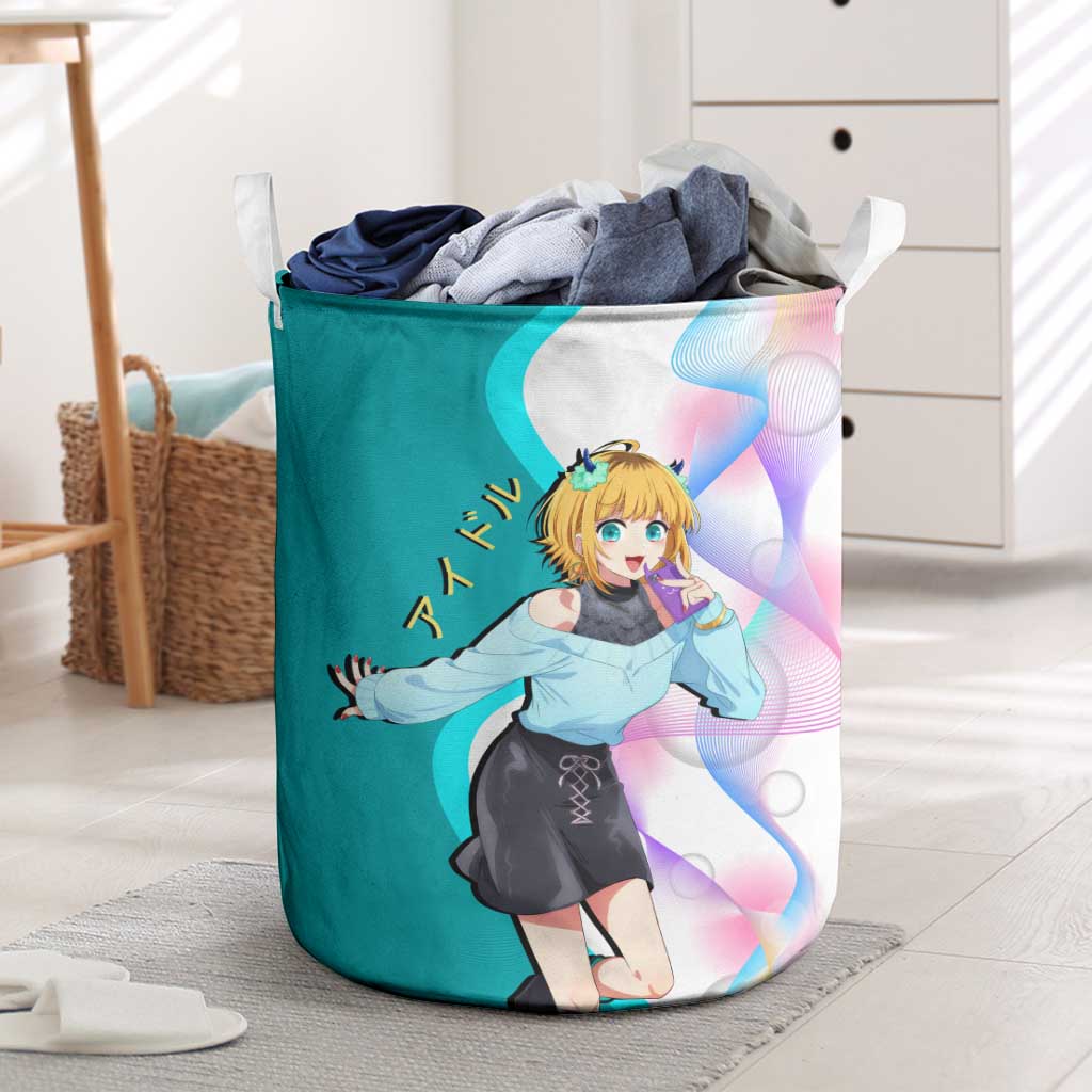 MEM-cho Idol Laundry Basket Playful Idol Anime Style