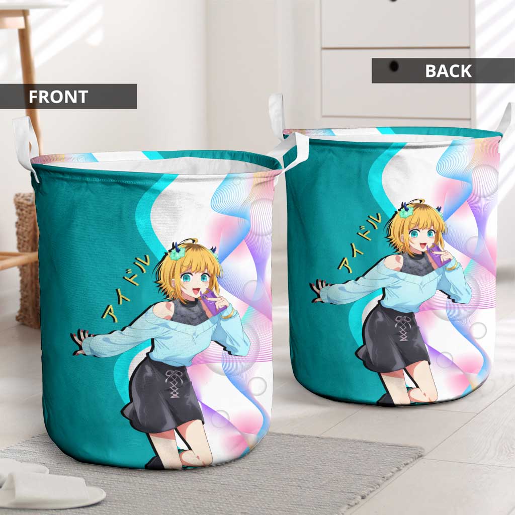 MEM-cho Idol Laundry Basket Playful Idol Anime Style