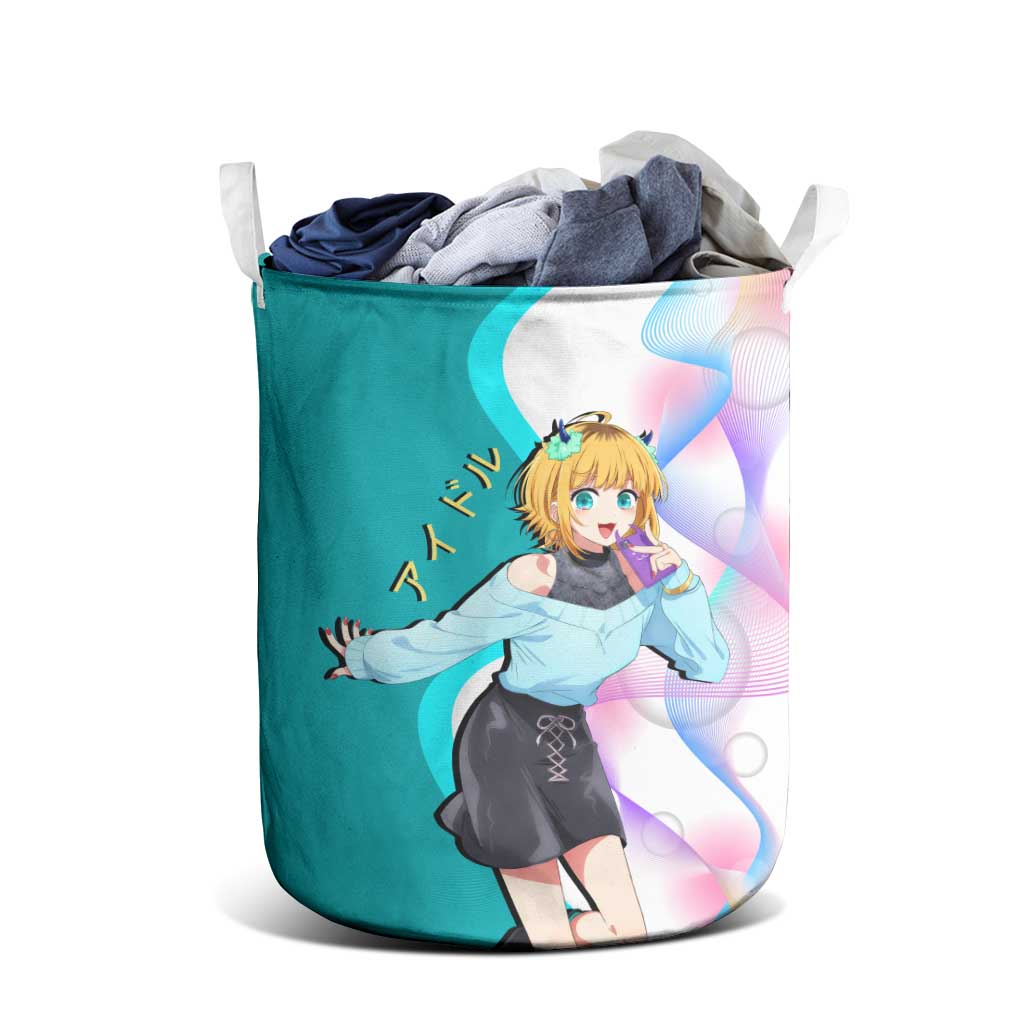 MEM-cho Idol Laundry Basket Playful Idol Anime Style
