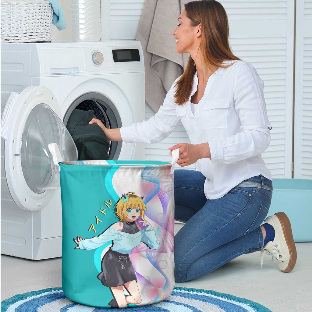 MEM-cho Idol Laundry Basket Playful Idol Anime Style