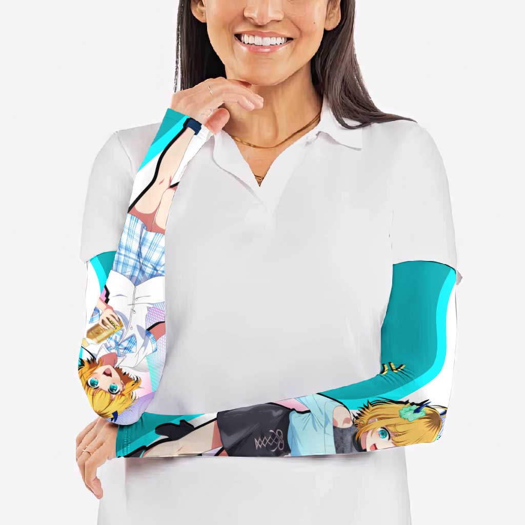 MEM-cho Idol Arm Sleeves Playful Idol Anime Style