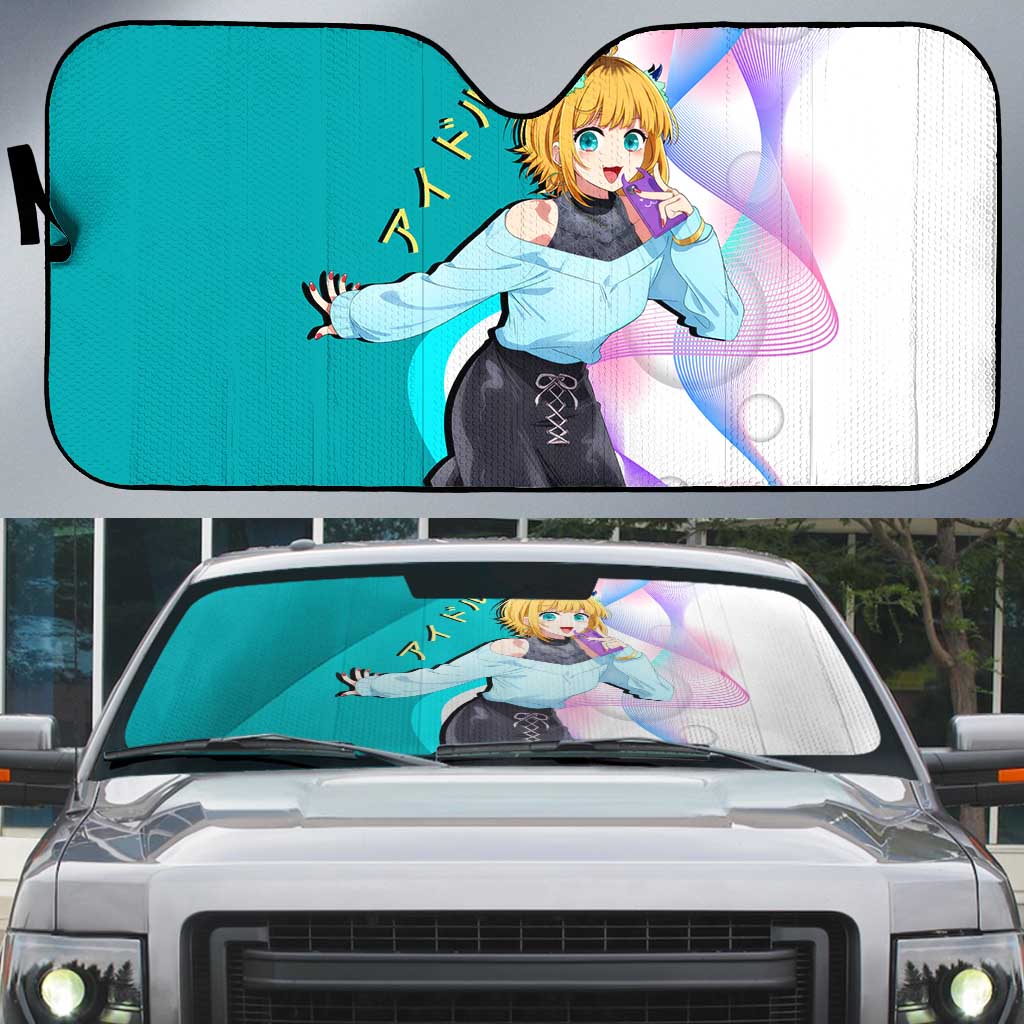 MEM-cho Idol Auto Sun Shade Playful Idol Anime Style