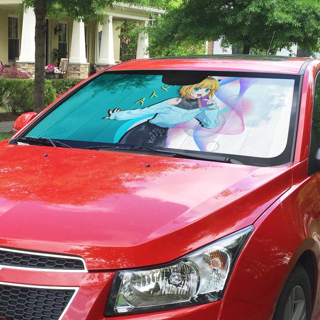 MEM-cho Idol Auto Sun Shade Playful Idol Anime Style