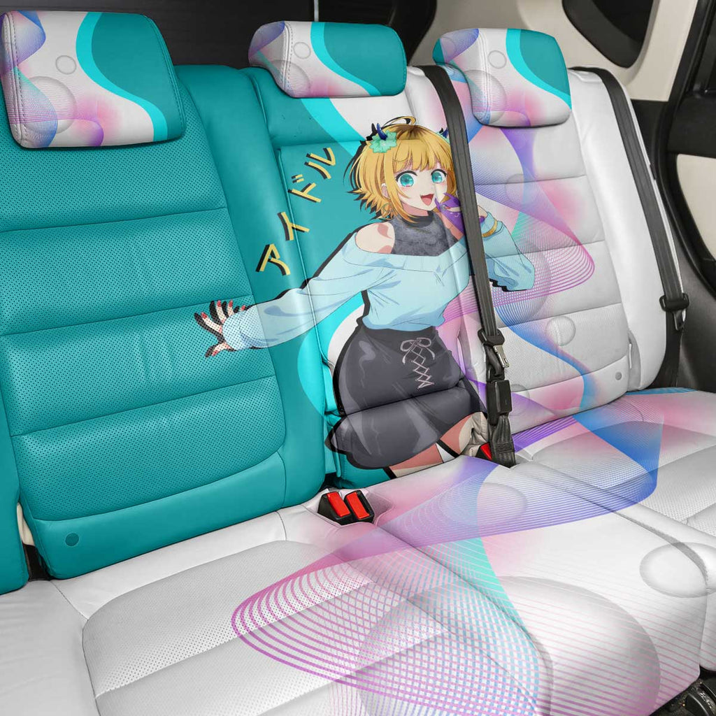 MEM-cho Idol Back Car Seat Cover Playful Idol Anime Style