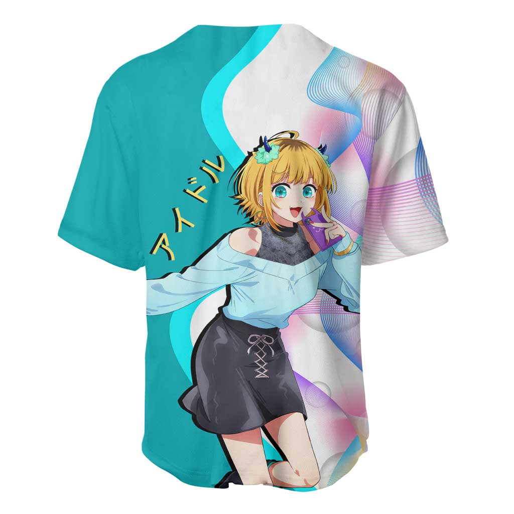 MEM-cho Idol Baseball Jersey Playful Idol Anime Style