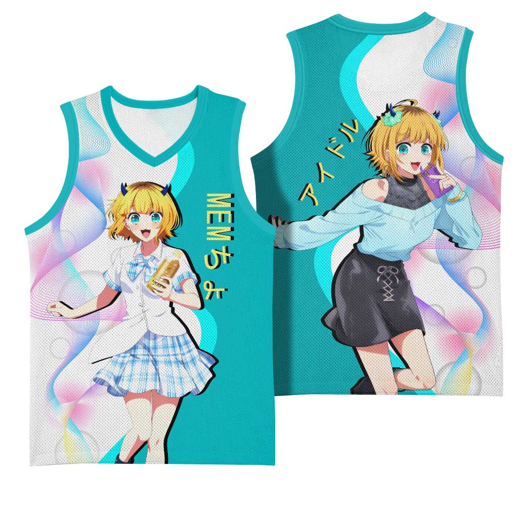 MEM-cho Idol Basketball Jersey Playful Idol Anime Style