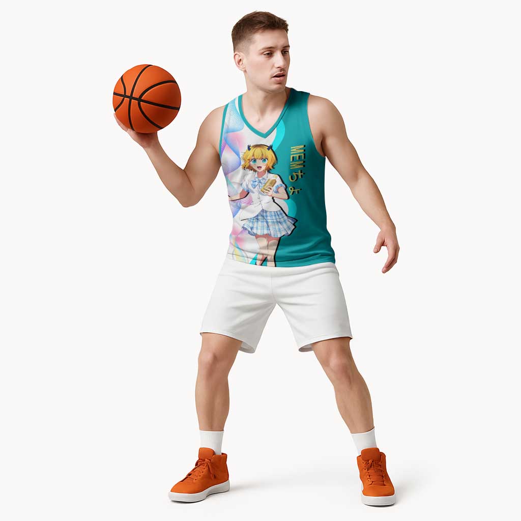 MEM-cho Idol Basketball Jersey Playful Idol Anime Style