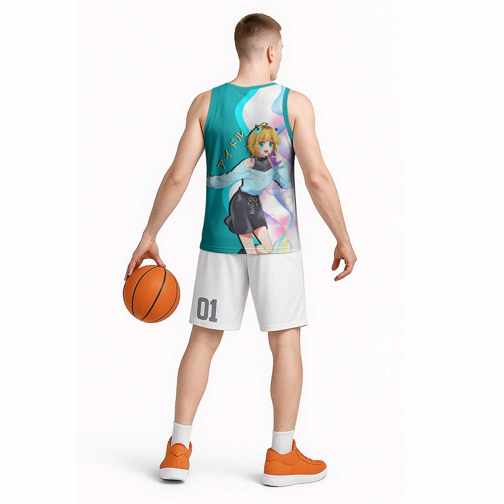 MEM-cho Idol Basketball Jersey Playful Idol Anime Style