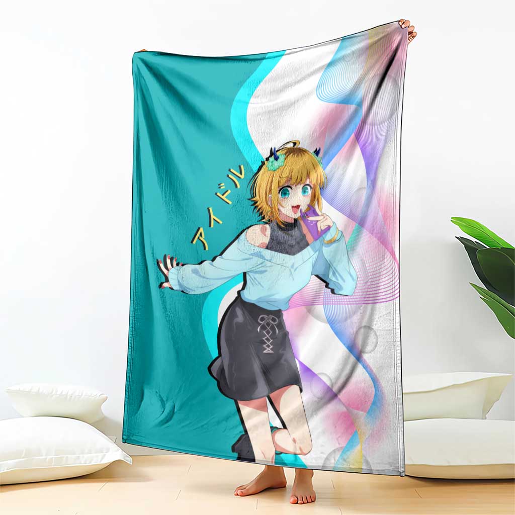 MEM-cho Idol Blanket Playful Idol Anime Style
