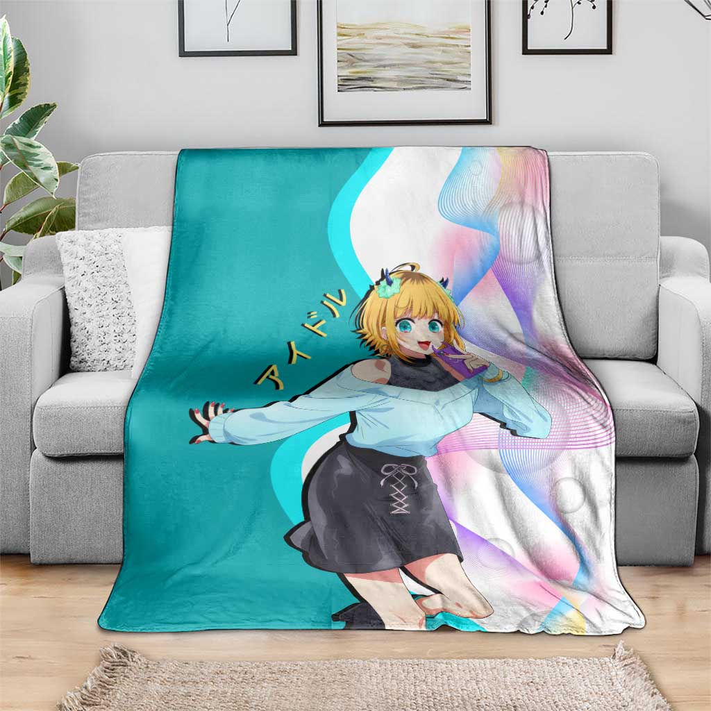 MEM-cho Idol Blanket Playful Idol Anime Style