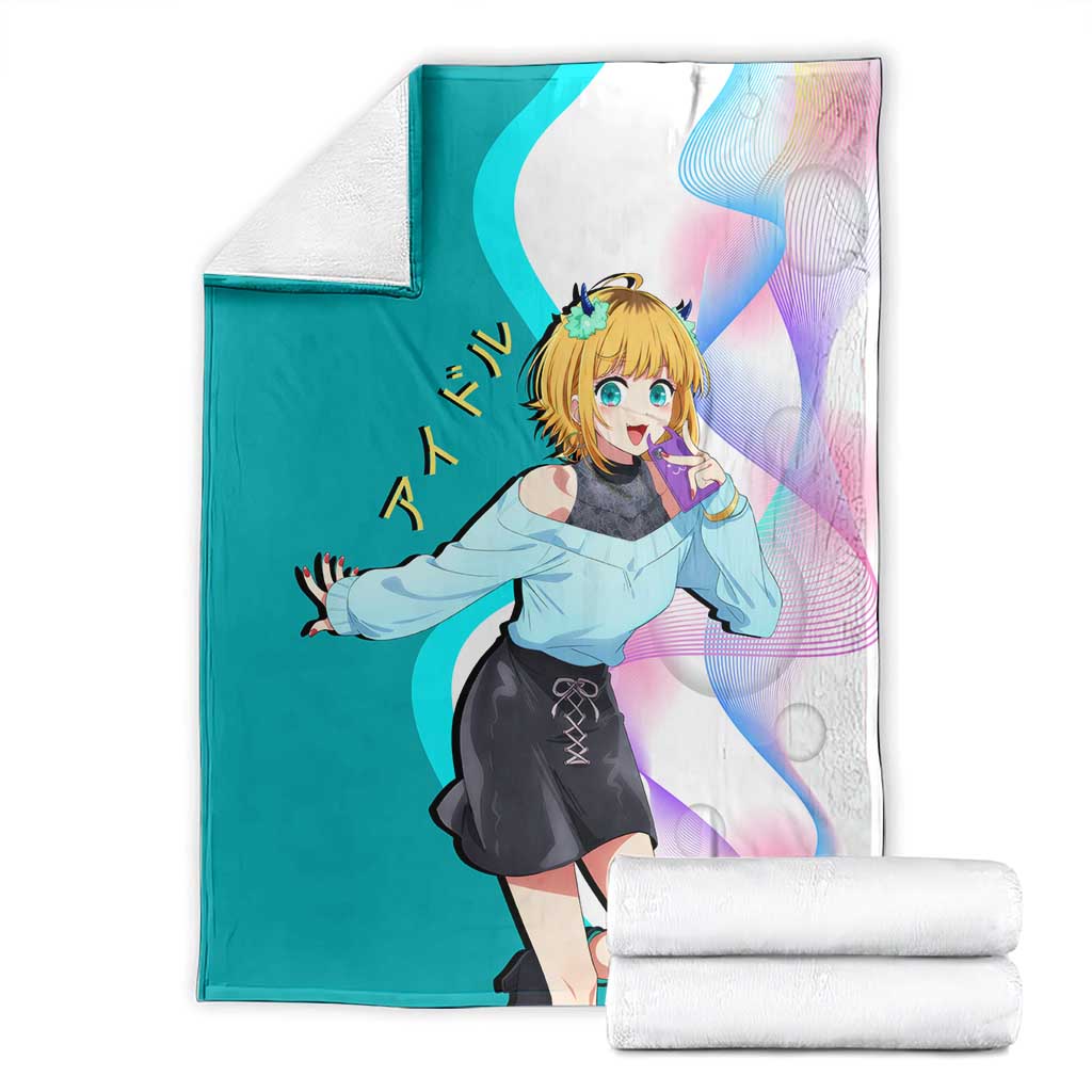 MEM-cho Idol Blanket Playful Idol Anime Style