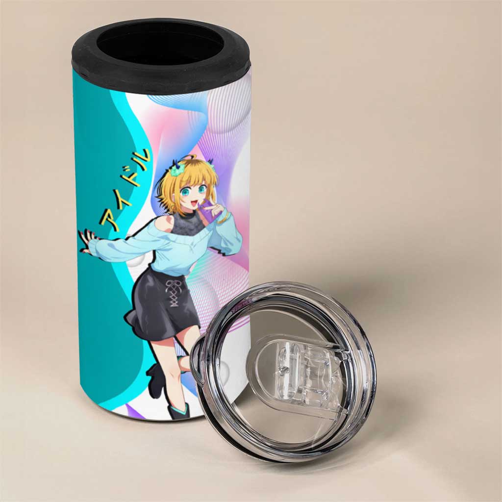 MEM-cho Idol 4 in 1 Can Cooler Tumbler Playful Idol Anime Style