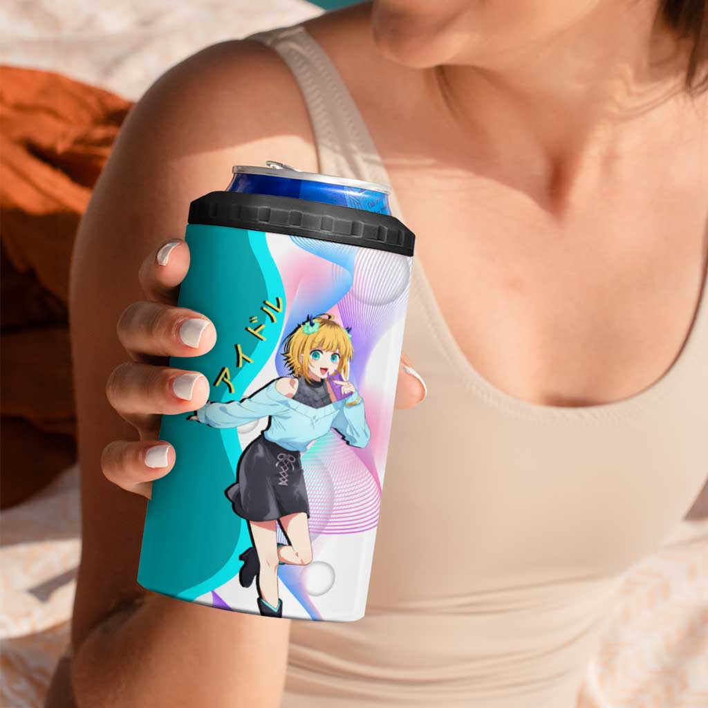 MEM-cho Idol 4 in 1 Can Cooler Tumbler Playful Idol Anime Style