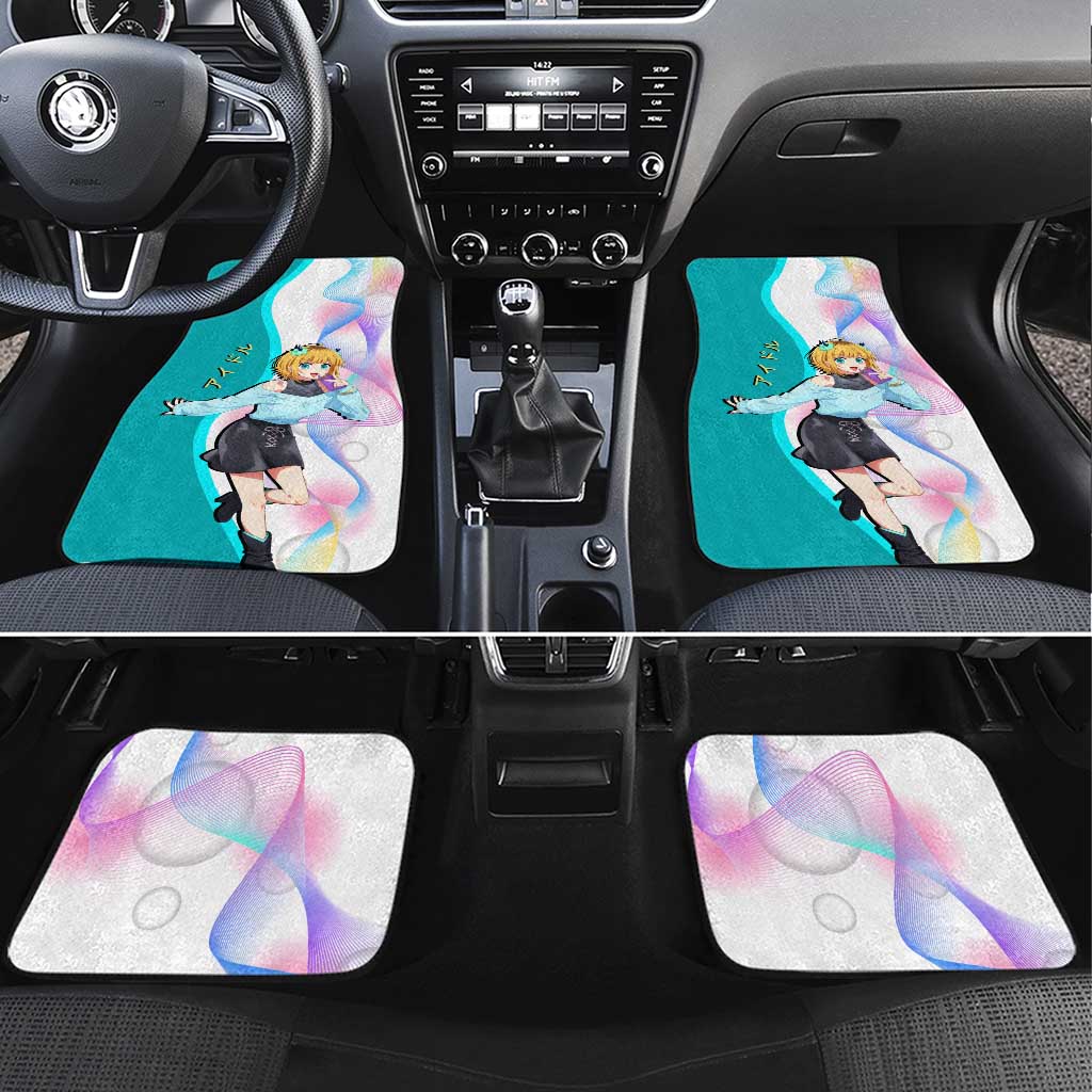 MEM-cho Idol Car Mats Playful Idol Anime Style