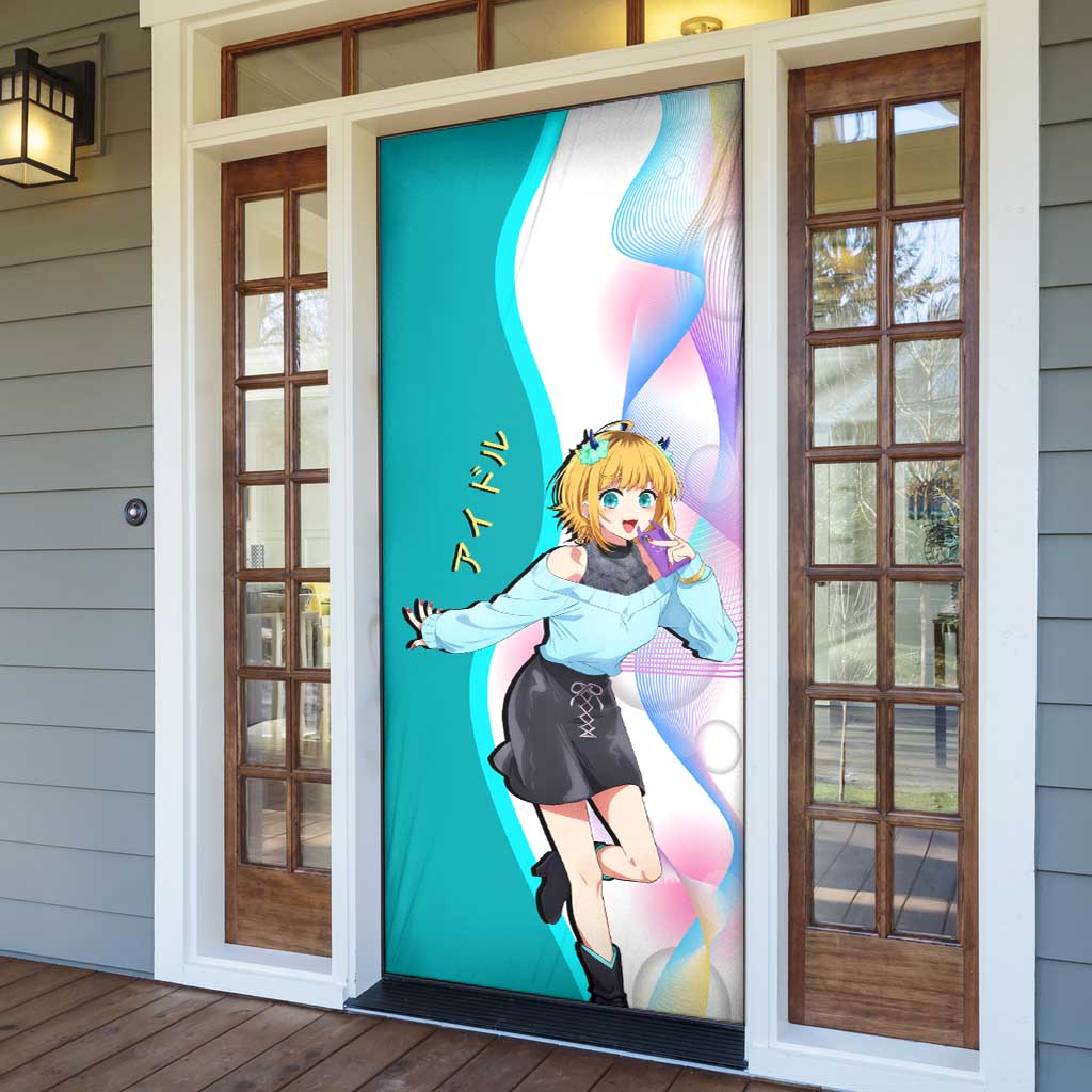 MEM-cho Idol Door Cover Playful Idol Anime Style