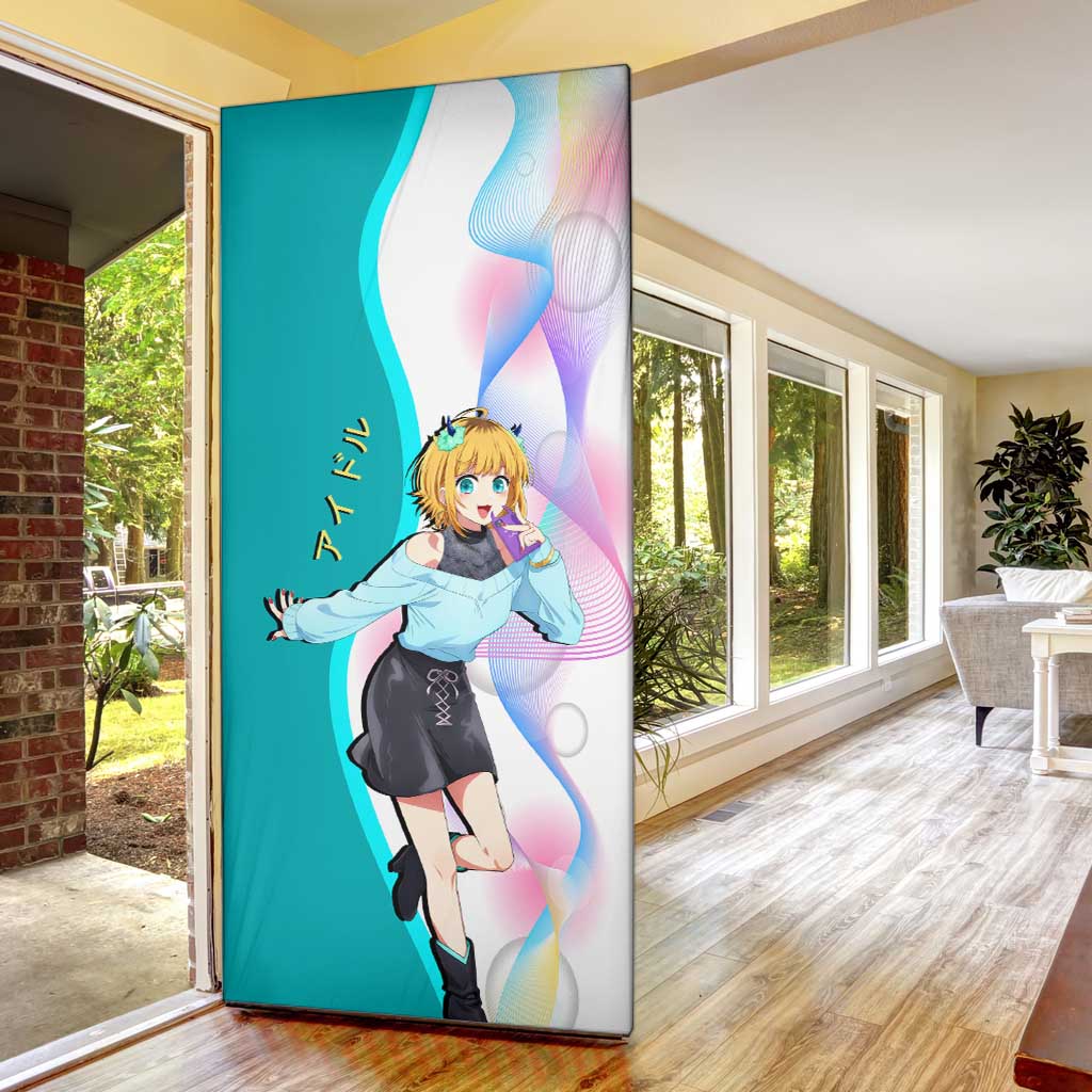 MEM-cho Idol Door Cover Playful Idol Anime Style