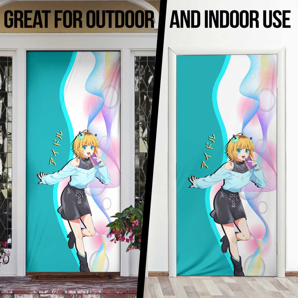 MEM-cho Idol Door Cover Playful Idol Anime Style